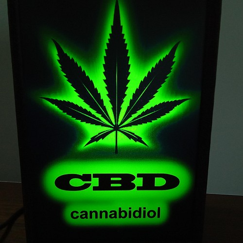 大麻 CBD カンナビジオール インテリア テーブル カウンター サイン