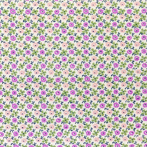 シーチング生地【50×110cm】 小花柄 花柄 小さい花 細かい ミニ 