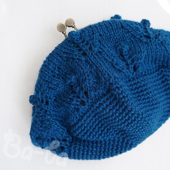 Ba-ba handmade Pattern knitted pouch No.C1508 第1張的照片