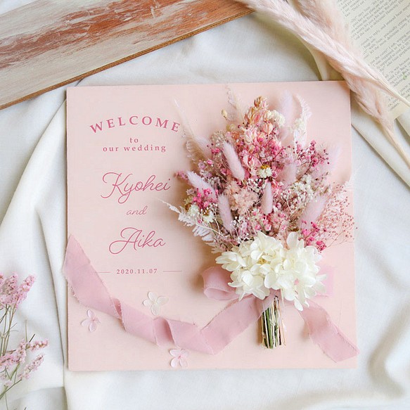 【order】square welcomeboard ウェルカムボード　ウェディング　結婚式