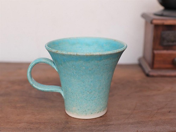 咖啡杯（中號）・土耳其藍 yc-046 第1張的照片