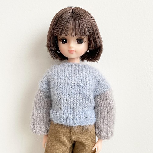 リカちゃん 2way カーディガン セーター ブライス おもちゃ・人形 