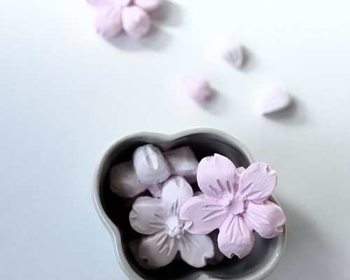 はんなり 桜のアロマストーン 春 桜ピンク 癒しグッズ 和菓子 プチ
