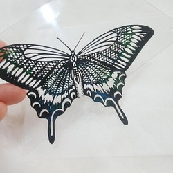 切り絵　蝶々 1枚目の画像