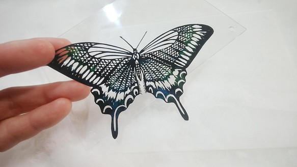 切り絵　蝶々 1枚目の画像