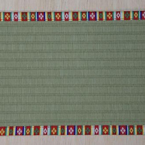 チューリップ 35cm チェアーマット カーペット・絨毯・ラグ