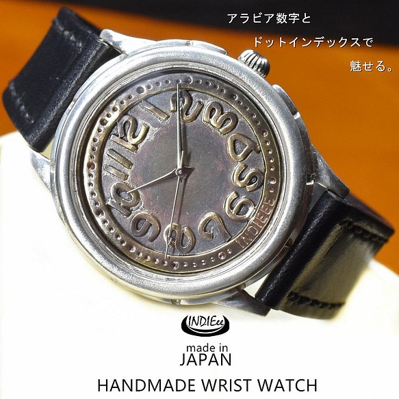 INDIEee 日本製 アンティーク 腕時計 シルバー Ｓ９２５ ハンドメイド