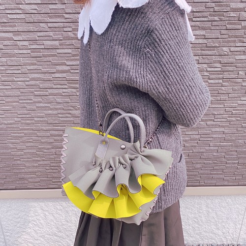 ネオフリルbag ハンドメイド 世界的に 9000円 feeds.oddle.me-日本全国