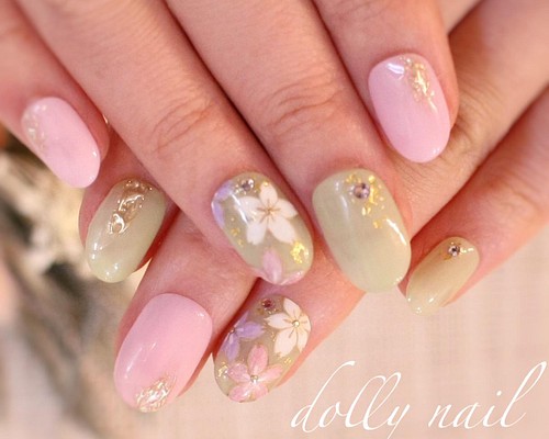 ネイルチップ スワロフスキー パステル ♡A Nail♡ | sharpshooter