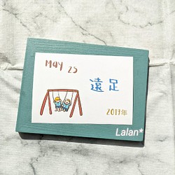 【遠足】アルバム整理　月齢カード　写真整理　マンスリーカード　命名書　ベビー　L判 1枚目の画像
