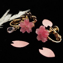 新品 * 野櫻花 * 以深粉色野櫻花為靈感的單點配飾 ♪ 第1張的照片