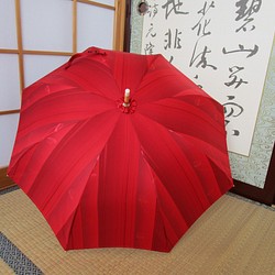雨コート反物から日傘（傘袋付き） 1枚目の画像
