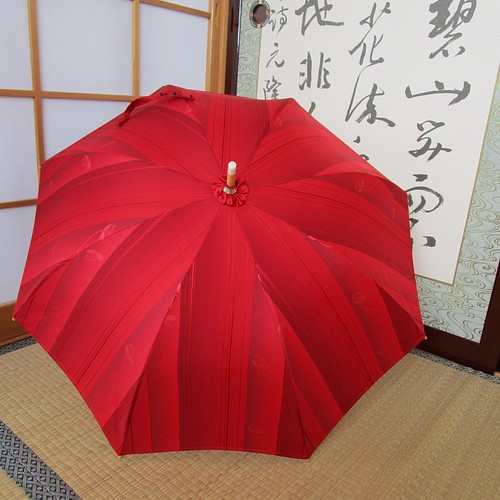 雨コート反物から日傘（傘袋付き） 傘・日傘 MICHI 通販｜Creema(クリーマ)