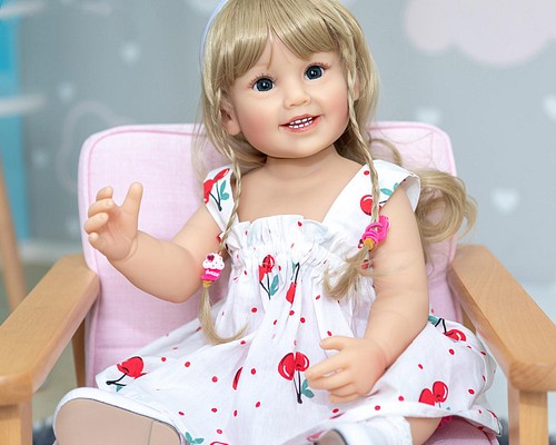 乳児 彡 新作 ベビードール 赤ちゃん人形◇女の子 リボーンドール