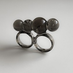 sphere ring G【charcoal gray】 1枚目の画像