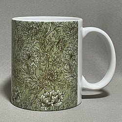 ウィリアムモリス　Chrysanthemum Toile 菊　マグカップ 1枚目の画像