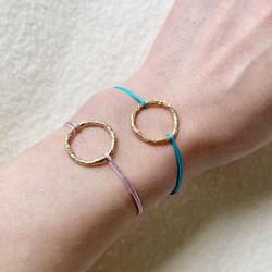 ネコのコードブレスレット（ライン） ブレスレット POÉTIQUE bijoux