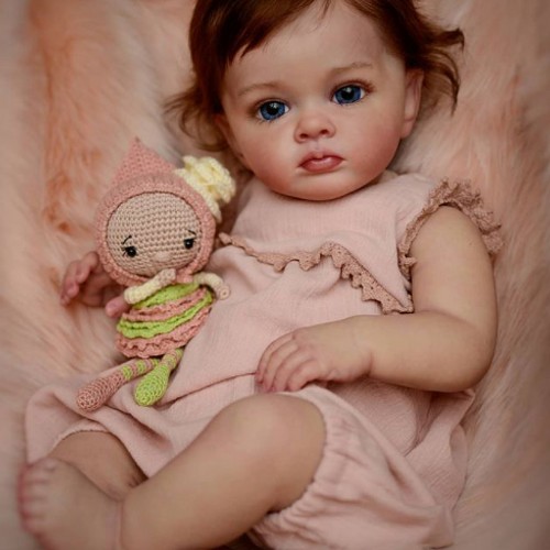 Amellia 可愛い赤ちゃん ベビードール リボーンドール 癒やし 女の子 人形 Camellia 通販 Creema クリーマ ハンドメイド 手作り クラフト作品の販売サイト