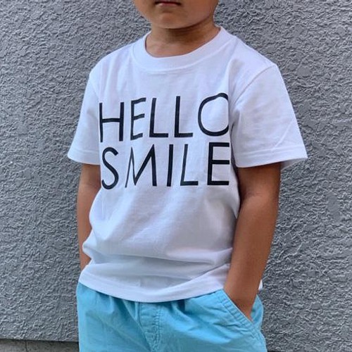 Hello Smile キッズtシャツ150サイズ 子供服 Sweep 通販 Creema クリーマ ハンドメイド 手作り クラフト作品の販売サイト