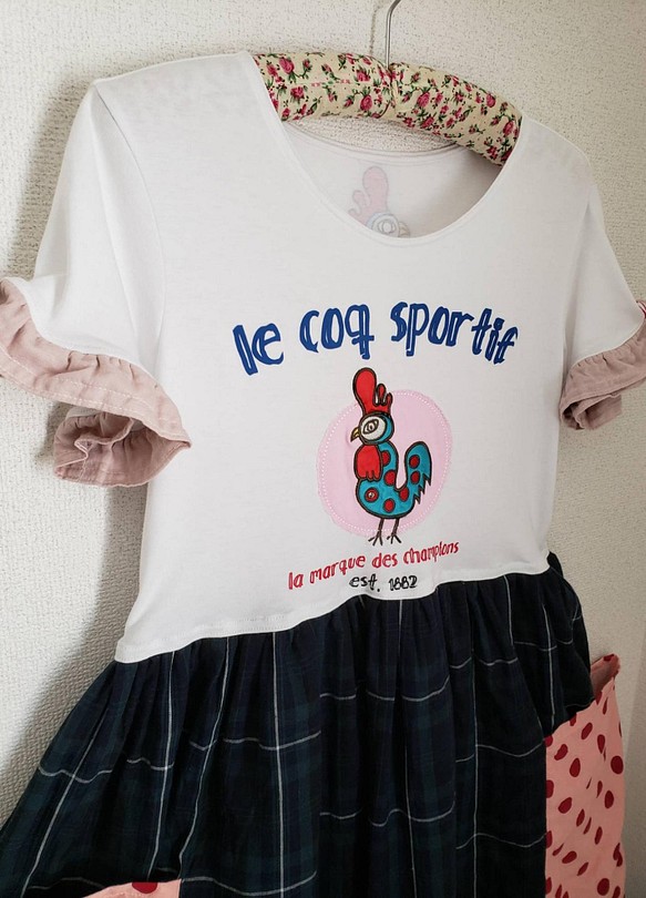 Tシャツリメイクワンピース ワンピース チュニック まっさん 通販 Creema クリーマ ハンドメイド 手作り クラフト作品の販売サイト