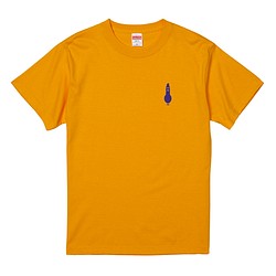 【Tシャツ】いーっぱい (オレンジイエロー) 1枚目の画像