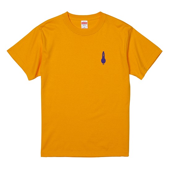 【Tシャツ】いーっぱい (オレンジイエロー) 1枚目の画像