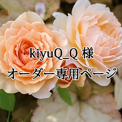 kiyuQ_Q様オーダー専用ページ 1枚目の画像