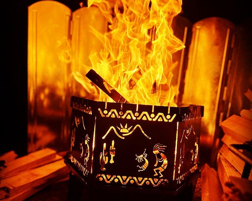 組立式焚き火台【ココペリヘキサライト】焚火　焚き火　焚き火台　キャンプ　アウトドア
