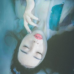 【墨徽閣】櫻花冠小髮釵(粉紅+淡藍) 第1張的照片