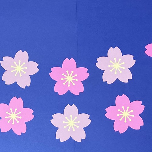 壁面飾り 製作キット 桜の木 8キット キット London 通販 Creema クリーマ ハンドメイド 手作り クラフト作品の販売サイト