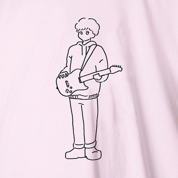 「ギターボーイ」部活Tシャツ 1枚目の画像