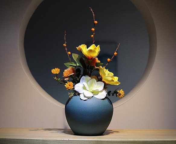 花瓶 飾壷 1個 花入れ 花 玄関 インテリア 玄関飾り 一輪挿し・花瓶 