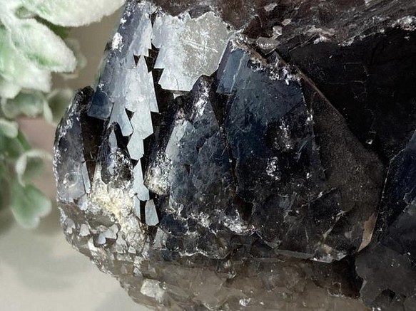 カテドラル✨ モリオン 黒水晶 原石 ラフストーン トライゴーニック