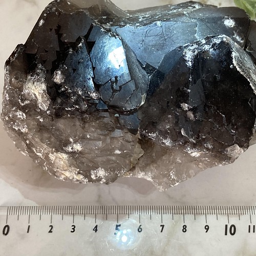 カテドラル✨ モリオン 黒水晶 原石 ラフストーン トライゴーニック 