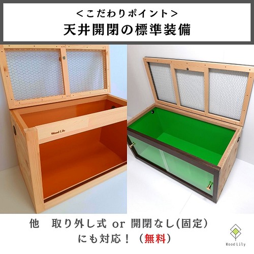 木製ケージ 爬虫類 120×60×60 大型 - fourthquadrant.in