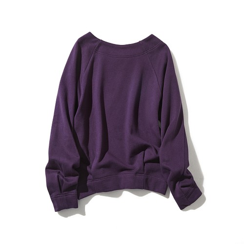 LQ228 スウェット XL Dk.parple ダークパープル 22aw www.maryhelpwau.org