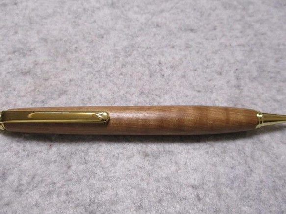 栃縮杢スタビライズドレッドシャープペンシル0.5mm
