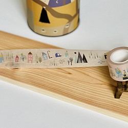 Original Design Paper Tape - Nordic City by Seed Cone 1枚目の画像