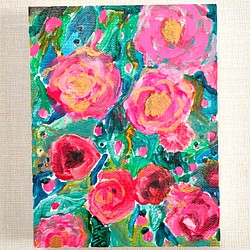 Flowerシリーズ♯8 絵画 原画 絵画 yokoYAMA 通販｜Creema(クリーマ)