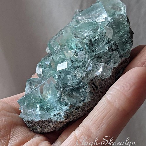 シャンファーリン産】Fluorite｜グリーンフローライト原石 ｜中国湖南