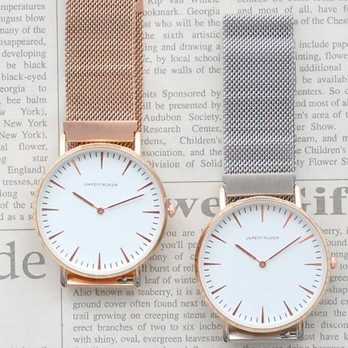 サイズ調整が必要ないベルト 腕時計 シルバー レディース メンズ 母の日 腕時計 Upp 通販 Creema クリーマ ハンドメイド 手作り クラフト作品の販売サイト