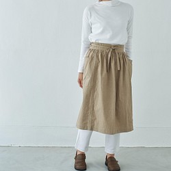 チムニーエプロンDR chimneyapron DR / コットン cotton ベージュ