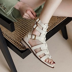 ★22春夏新品★Gladiator Sandals Lady 2color 22～24.5 size 2117 第11張的照片