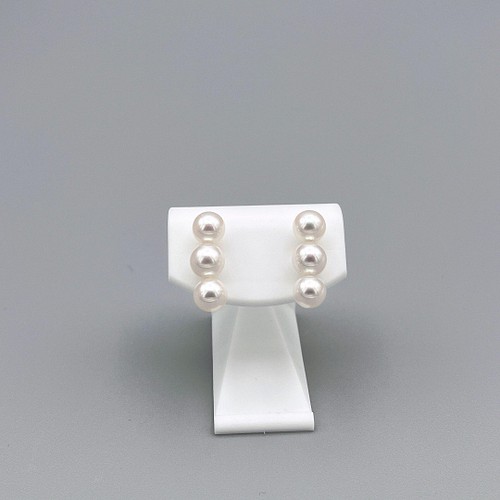 Geometry|[受注製作]Pearl pierce square(片耳) ピアス（スタッド・一