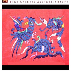 貴州 ミァオ族刺繍 中国 織物アート 100% ステッチ エスニック  ミァオ族 モン族アートワーク#260 1枚目の画像
