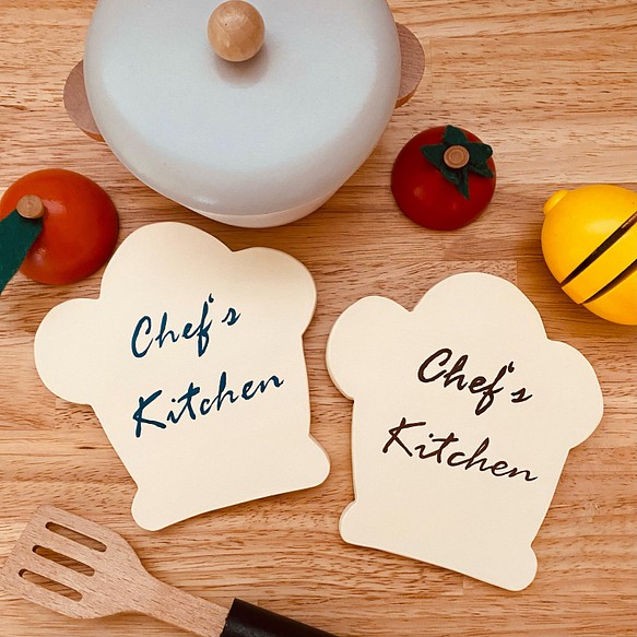 コックさんのサインプレート（Chef's Kitchen）ウォールデコ 1枚目の画像