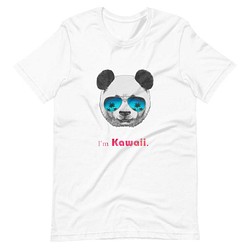 ユニセックスTシャツ【I'm Kawaii Panda】メンズ・レディース対応 1枚目の画像