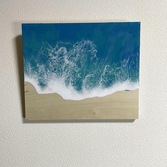 Ocean Art Tokasikijima　Okinawa 海レジンアートボード