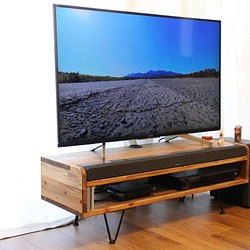 オーダー対応 サウンドバー埋め込み テレビ台 テレビ台 テレビボード Happymondayfurniture 通販 Creema クリーマ ハンドメイド 手作り クラフト作品の販売サイト