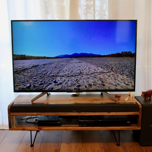 オーダー対応 サウンドバー埋め込み テレビ台 テレビ台 テレビボード Happymondayfurniture 通販 Creema クリーマ ハンドメイド 手作り クラフト作品の販売サイト